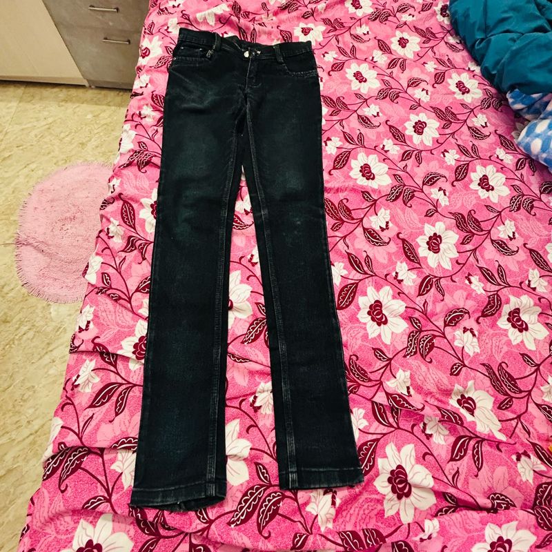 Skin fit jeans | Black