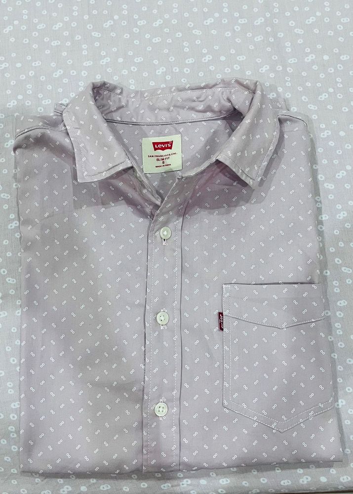 Levis Cotton Pink Shirt