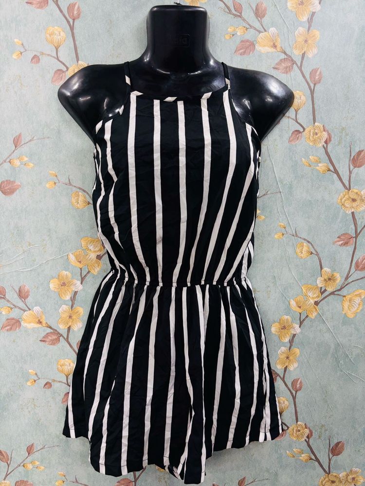 Striped Playsuit