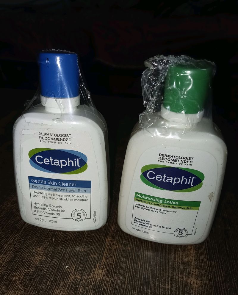 CETAPHIL Combo Moisturising Lotion +Skin Cleanser