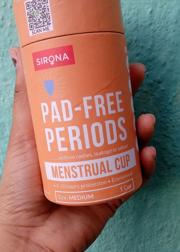 Sirona Pad Free Menstrual Cup