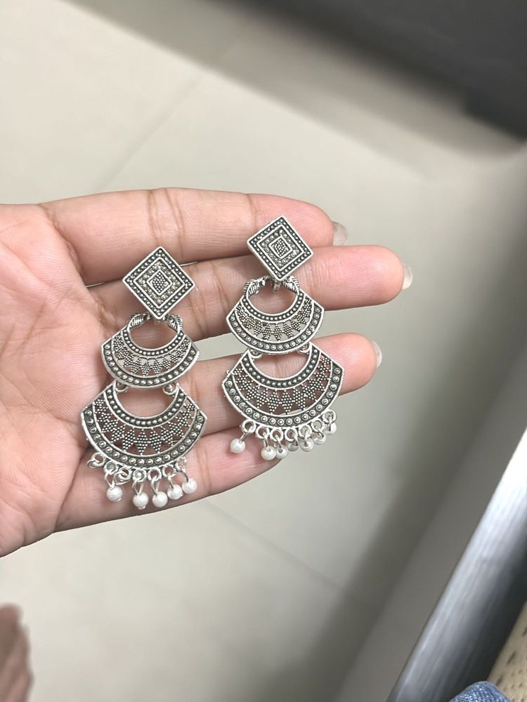 Silver Dangle Earrings