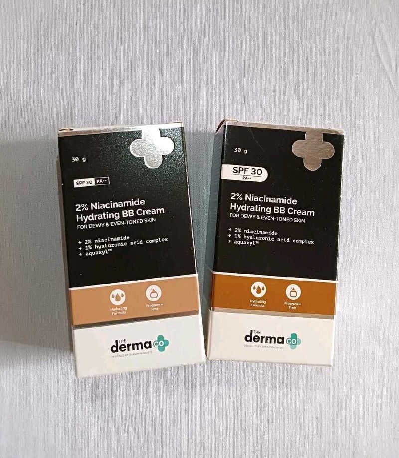 Pack Of 2, 2% Niacinamide Hydrating BB Cream