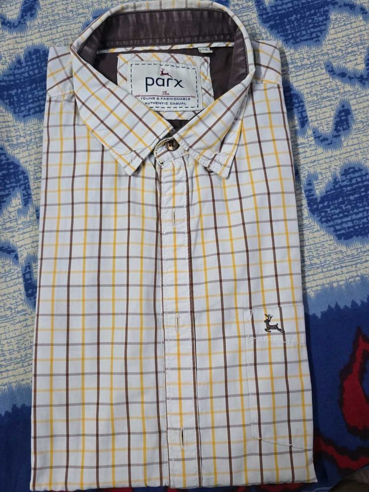 Parx Checked Casual Shirt