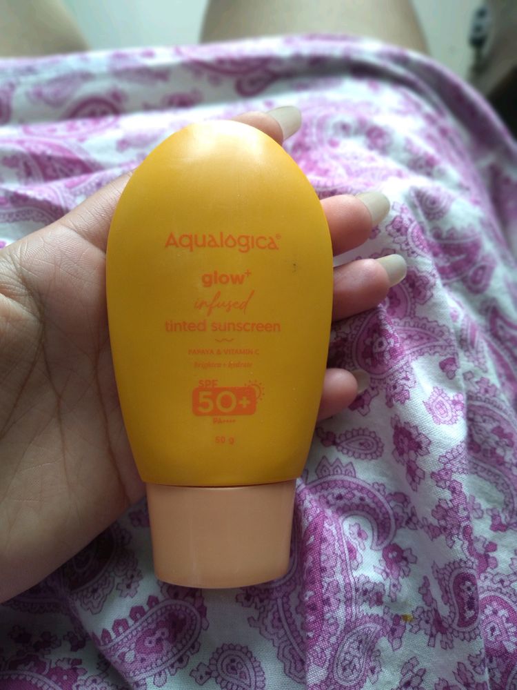 Aqualogica Tinted Sunscreen 💛