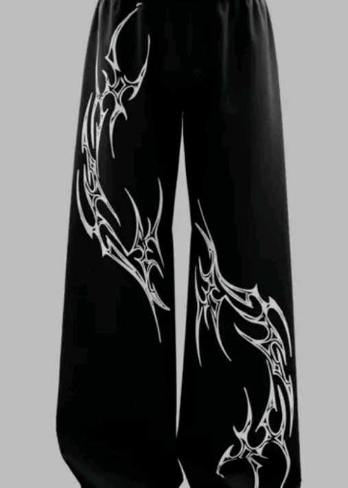 trending unisex baggy fit trousers
