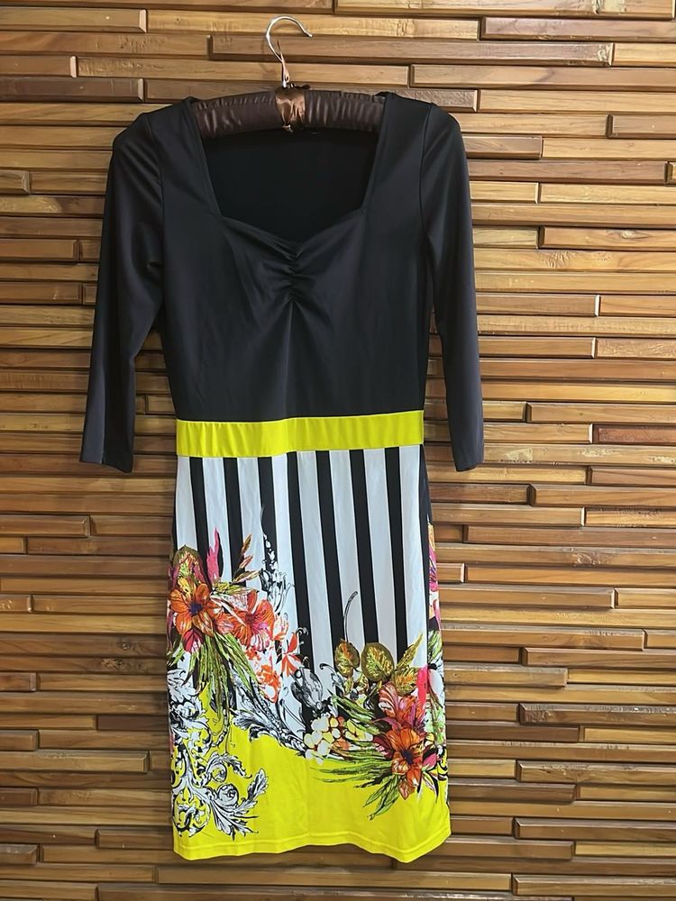 Floral Print Midi Dress
