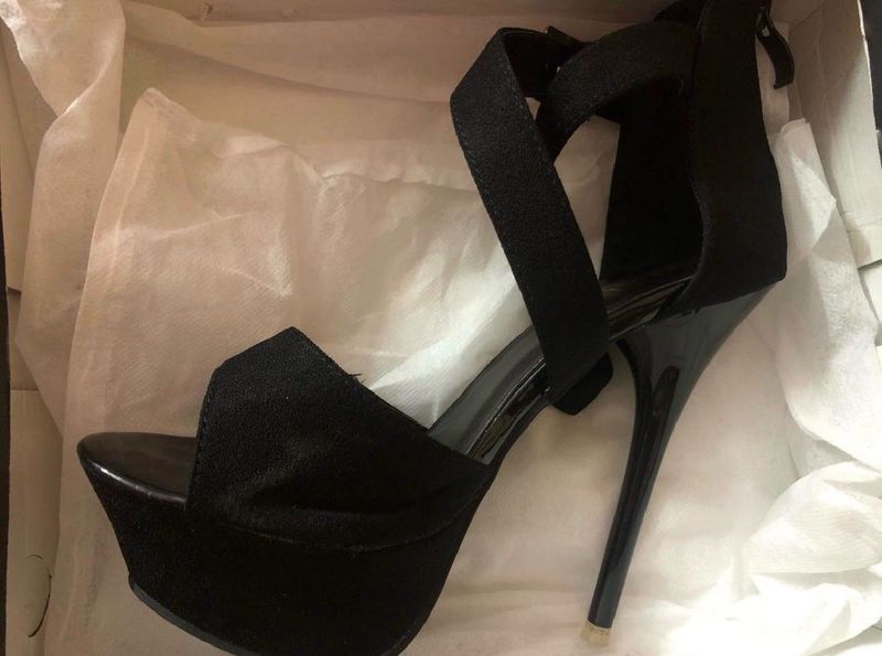 Black Platform Heels