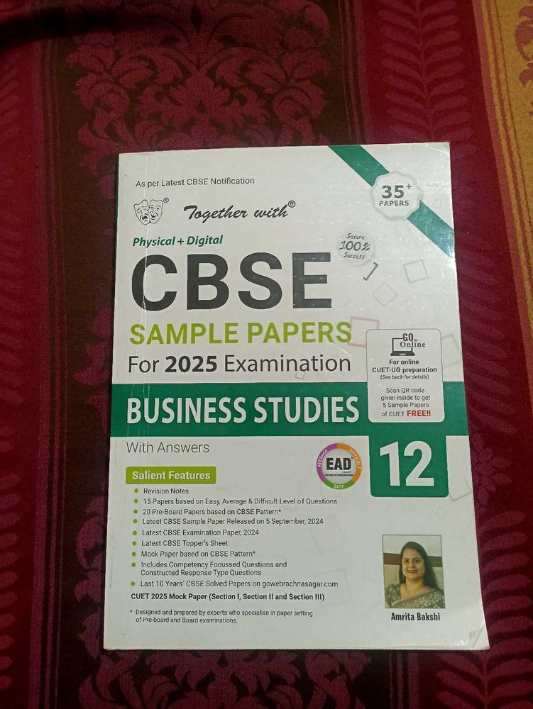 CBSE Business Studies 2025 Sample Papers