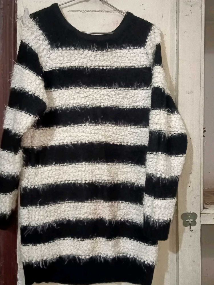 Striped Knit Sweater
