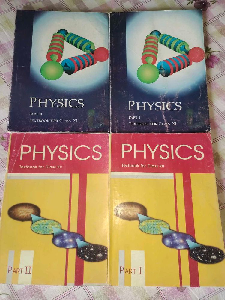 Physics NCERT Class 11,12 (Part 1and 2)
