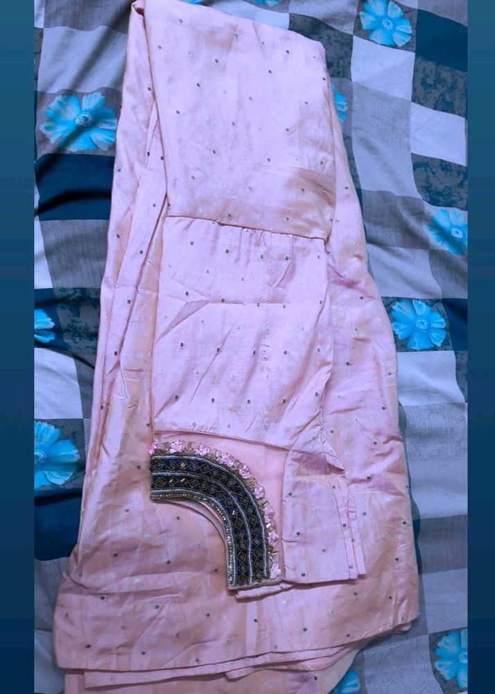 Long.. Light Pink Frock..