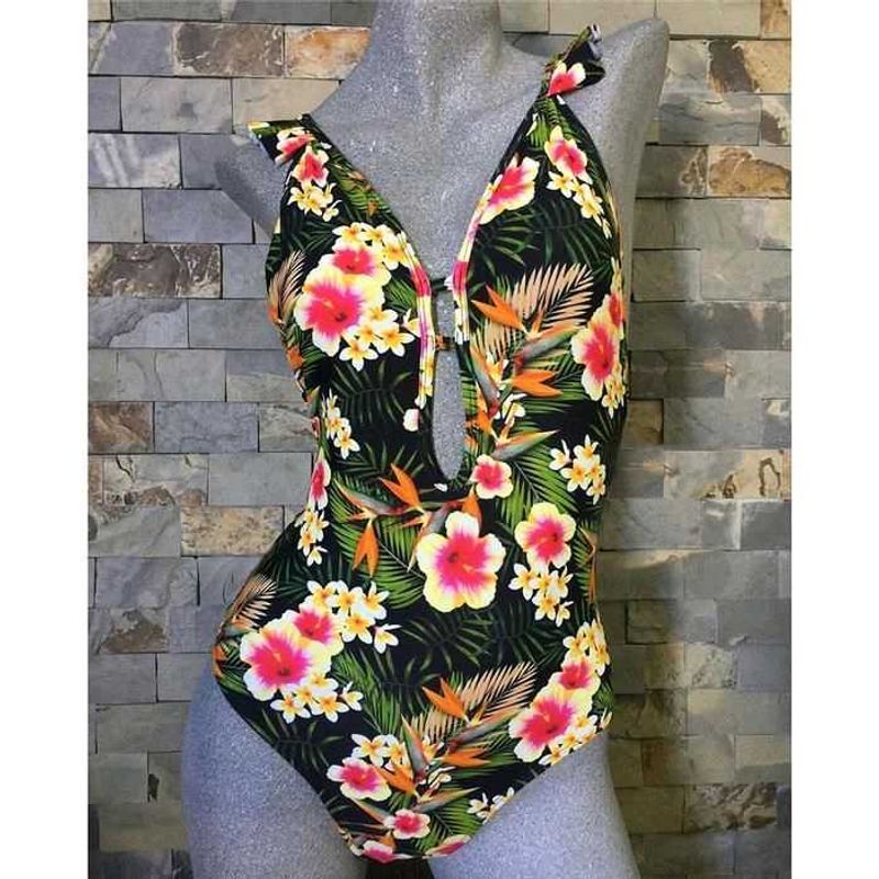 Hawai Print Monokini/Onepiece/Swimwear