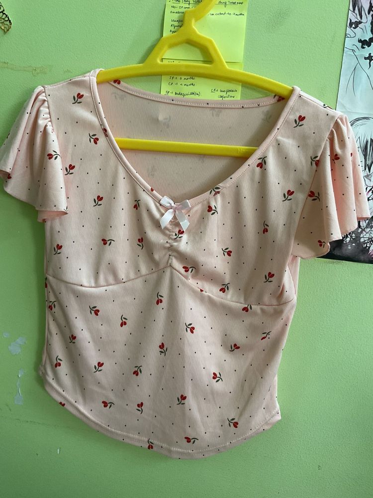Floral Print Top