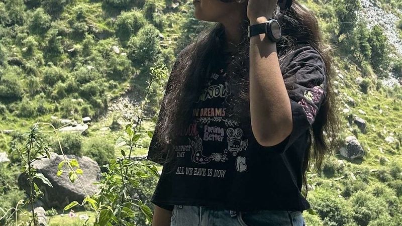 Graphic Print T-Shirt , crop top