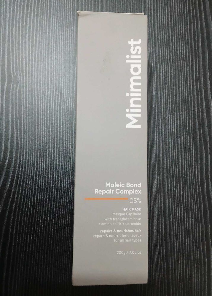 Minimalist Maleic Bond Repair Complex Hair Mask