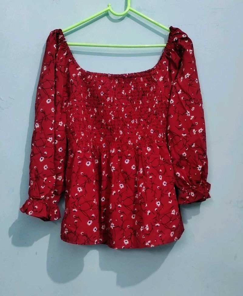 Beautiful Red Top