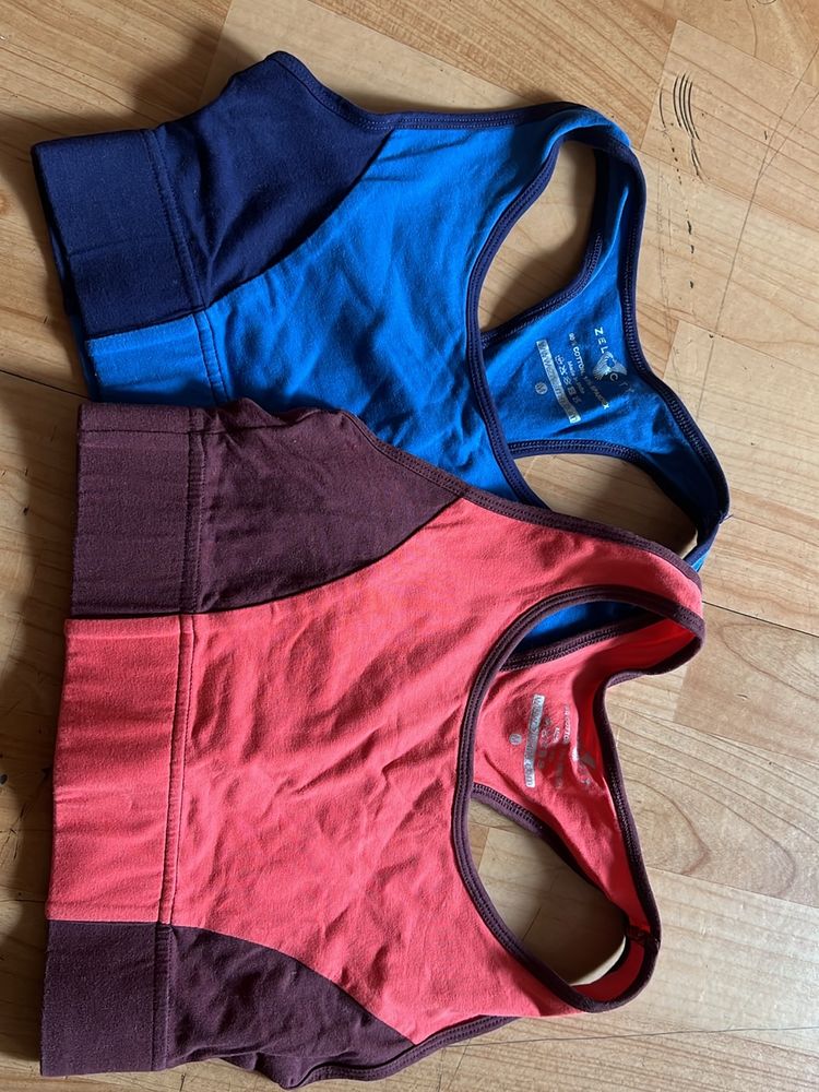 Pack Of 2 : Activewear Bra