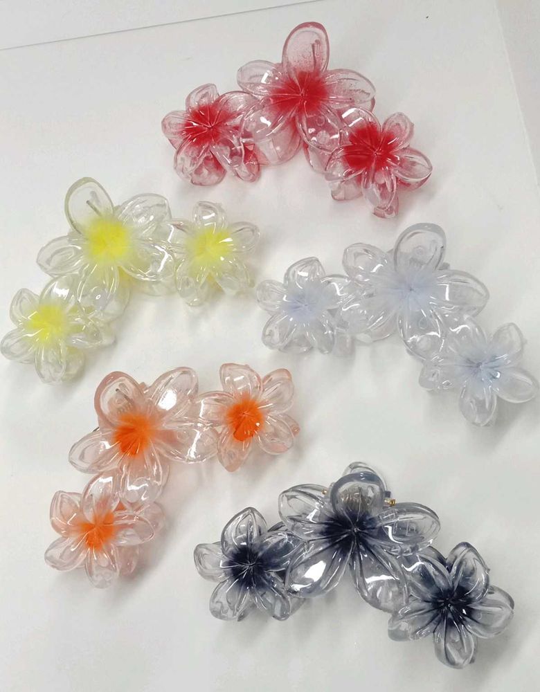 Flower Hair Clips