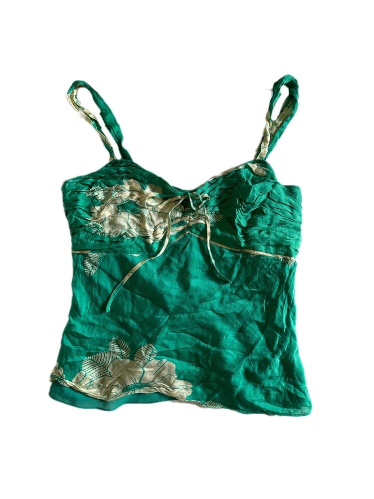 Vintage Y2K Silk Blend Top