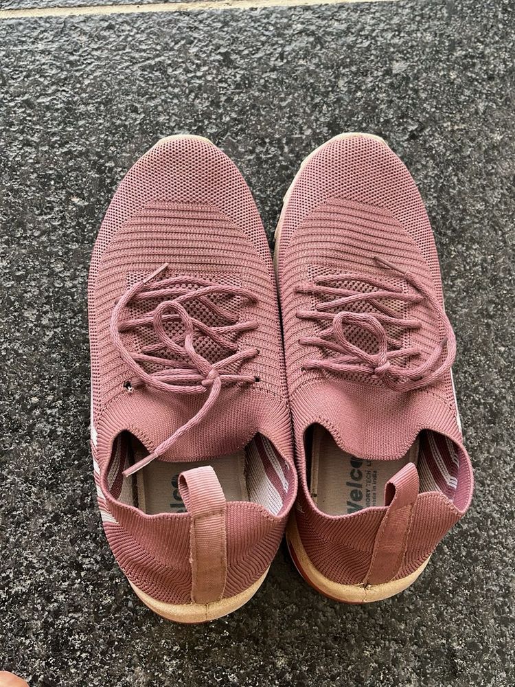 Pink Casual Shoes