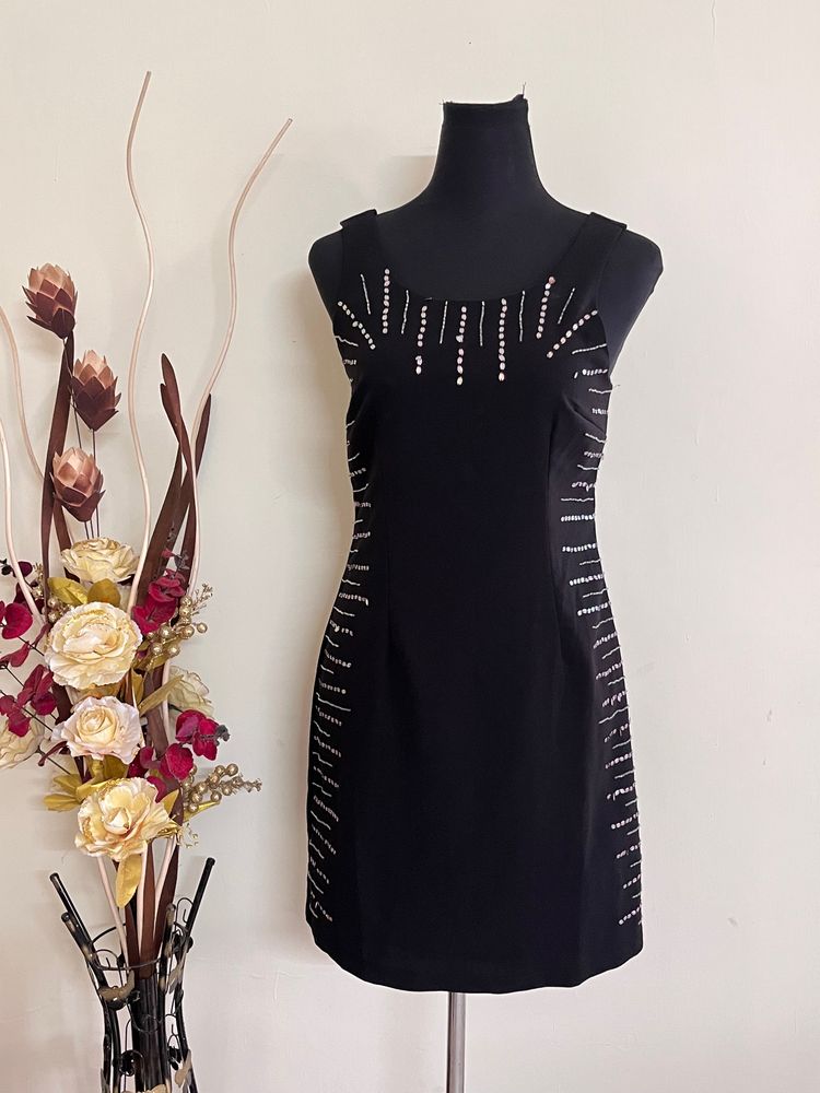 Classy Party Wear Black Dress