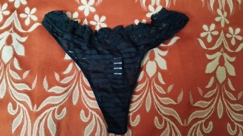 Black Thong Panty