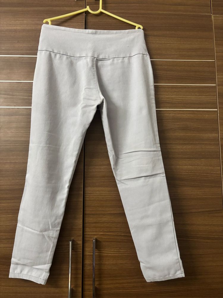 Grey Casual Pants
