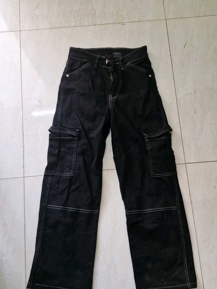 Black Cargo Pants