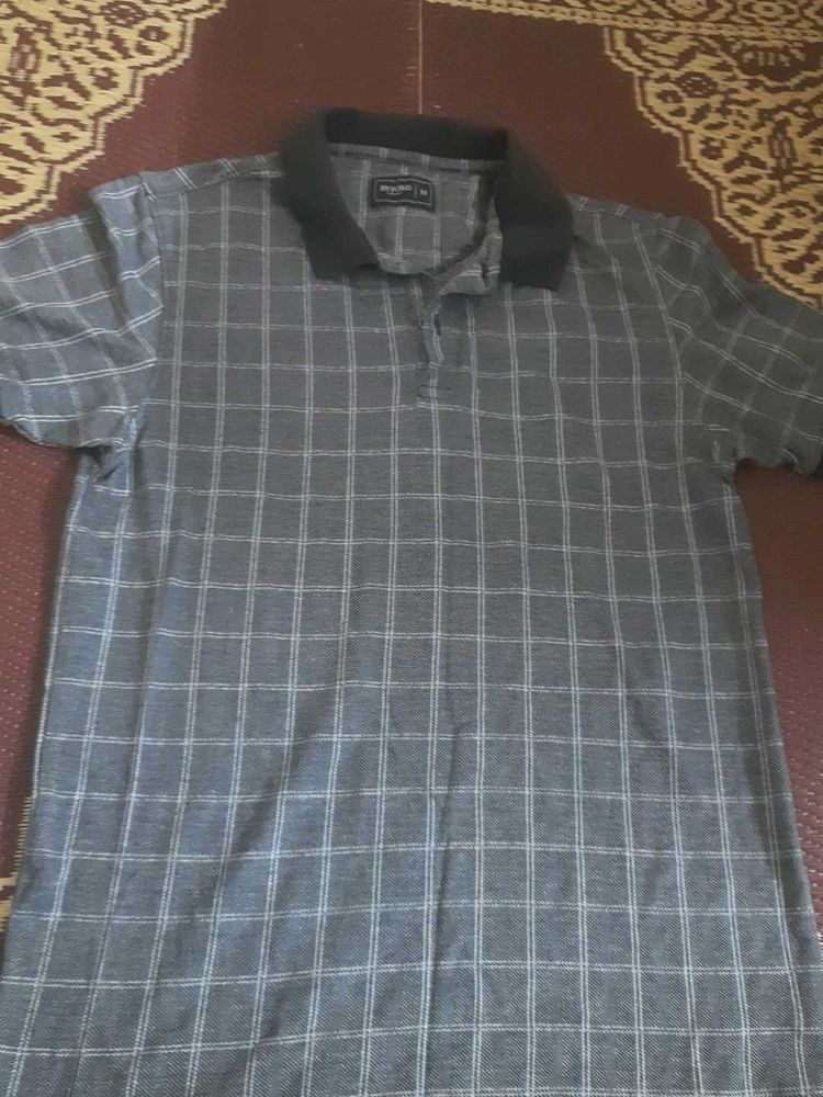 Checkered Polo Shirt