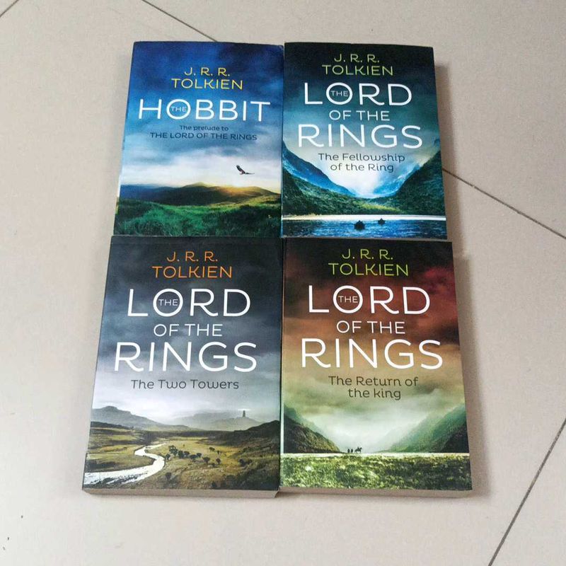 J.R.R. Tolkien Middle-earth Saga 4-Book Set