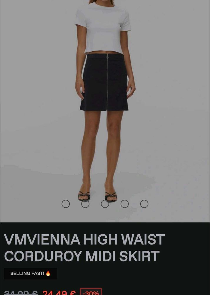 Vero moda Chic Black Skirt
