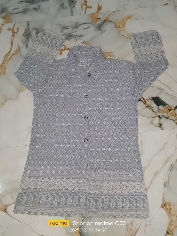 Combo of 12 to 16 years old girl Elegant Grey Embr