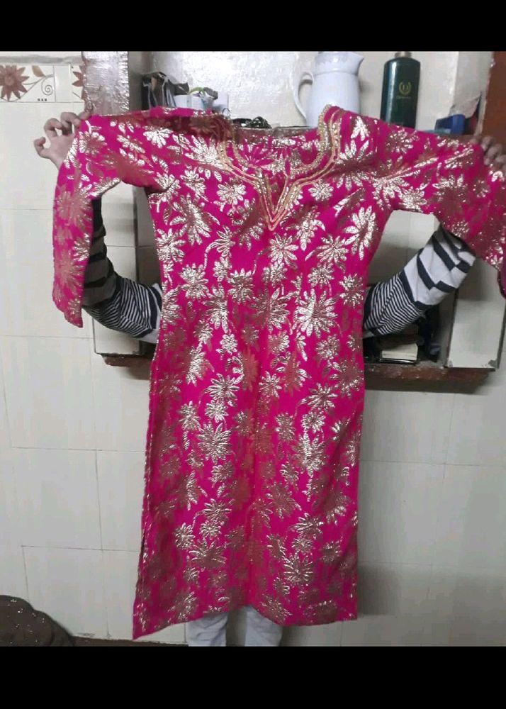 Beautiful Banarasi Kurta Fully New😍❤️