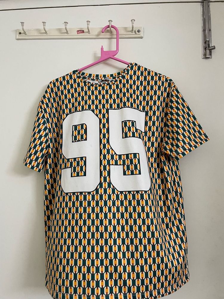 Vintage Style Patterned Tee