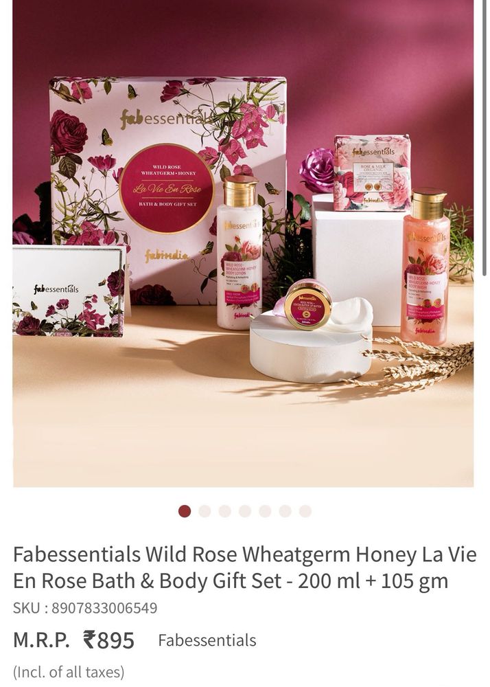Fabessentials La Vie En Rose Gift Set