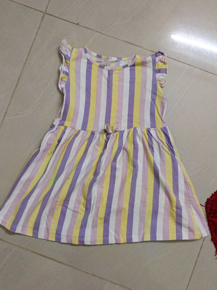 Beautiful Pure Soft Cotton Summer Frock 5 Year