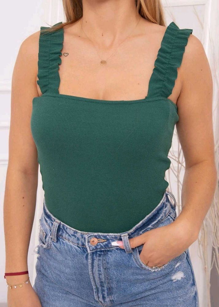 SSS Bottel Green Cute Top