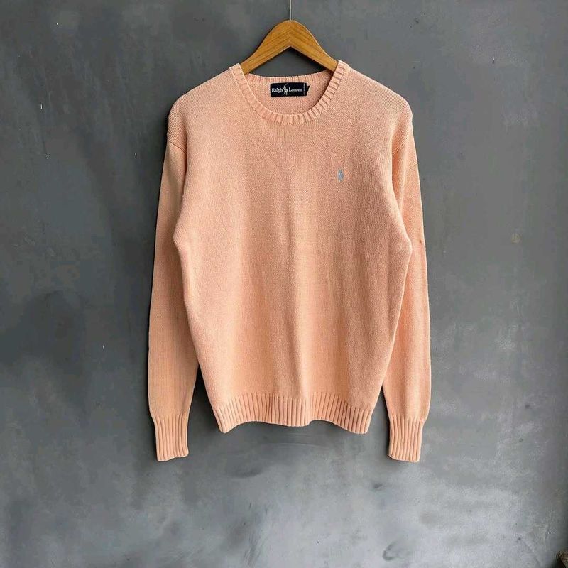 Ralph Lauren Pink Sweater Unisex