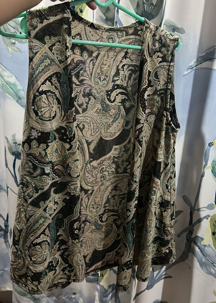 Floral Lycra Shrug