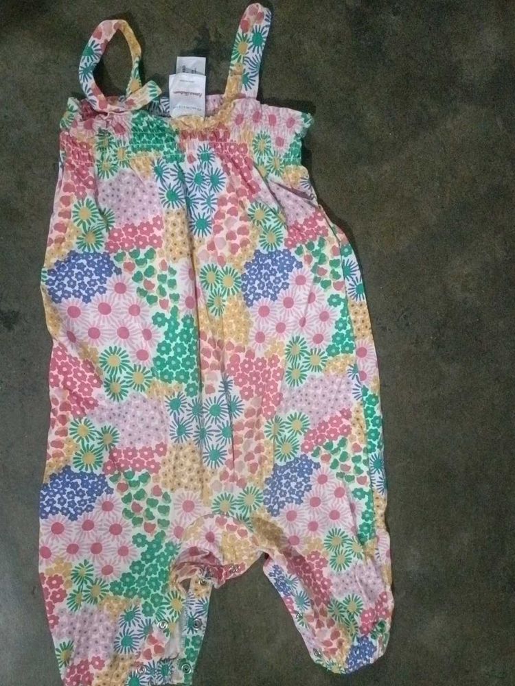 Floral Baby Romper