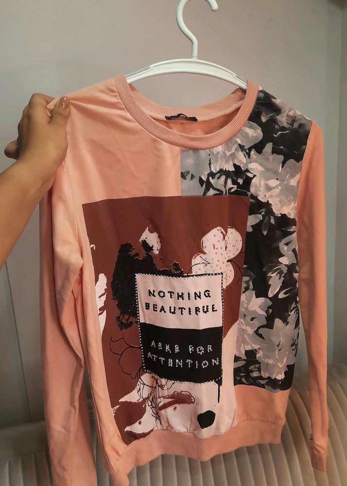 Floral Graphic Sweatshirt