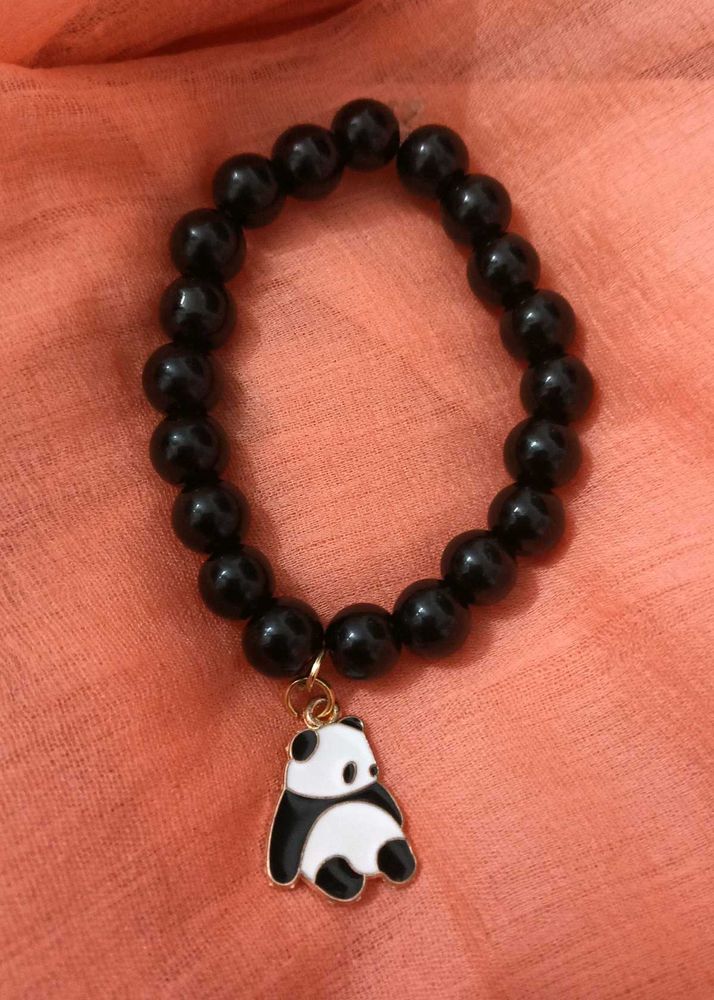 Panda Charm Beaded Bracelet