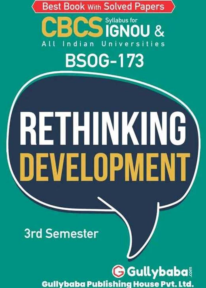IGNOU BSOG-173