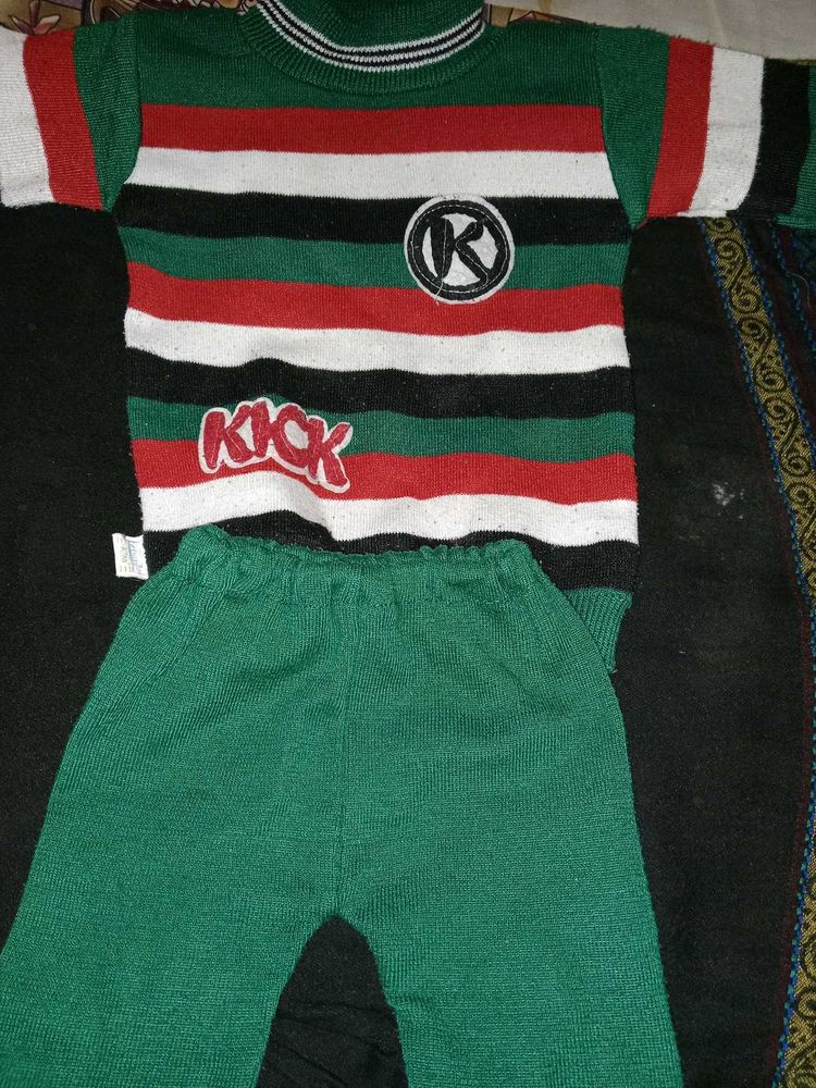 Baby Boys And Girls Woolen Dress