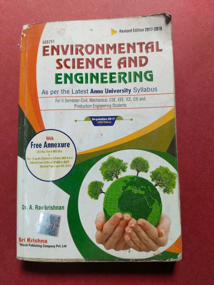 Environmental Science And Engineering Book