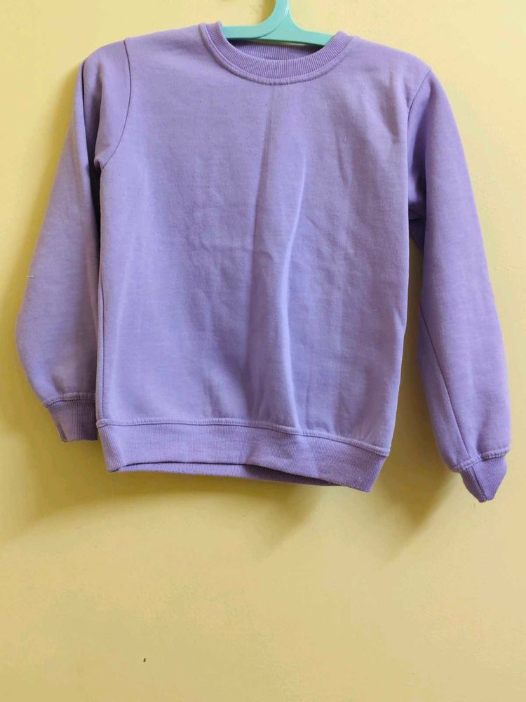 Cute Purple Sweatshirt
