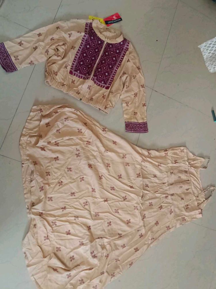 Ethnic Kurta  Coat Set