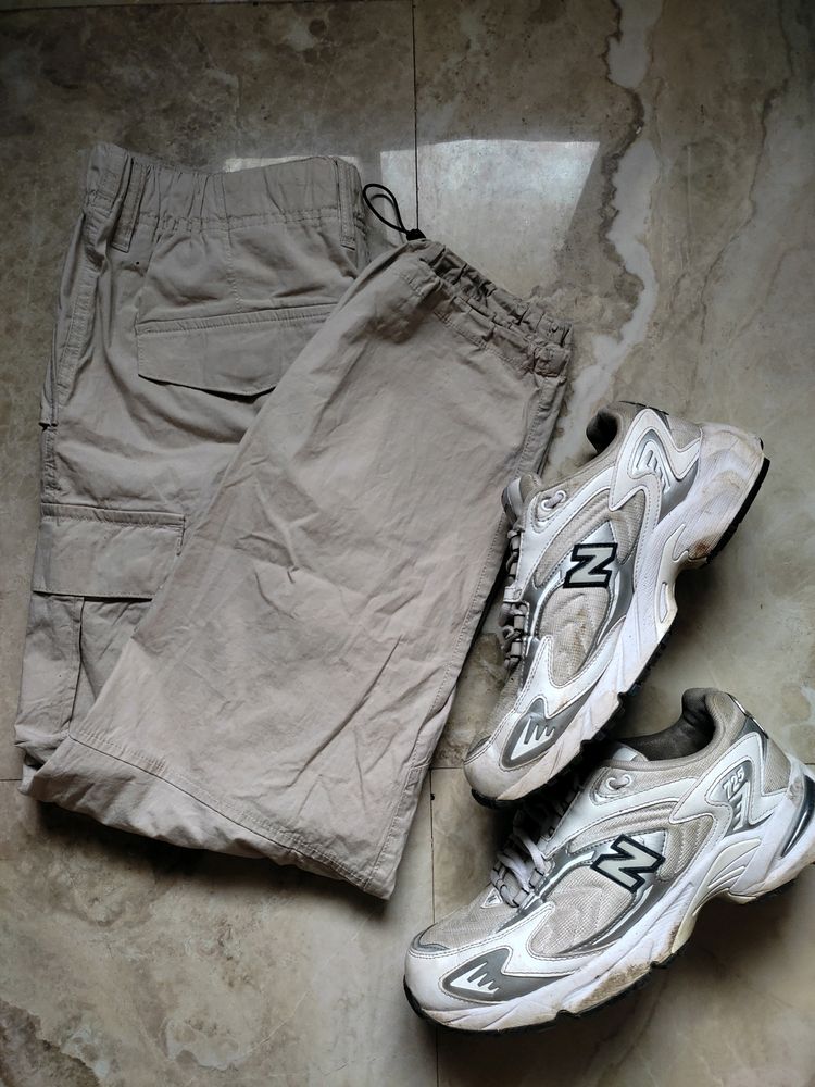 H&amp;m Cargo Trousers Relaxed Fit