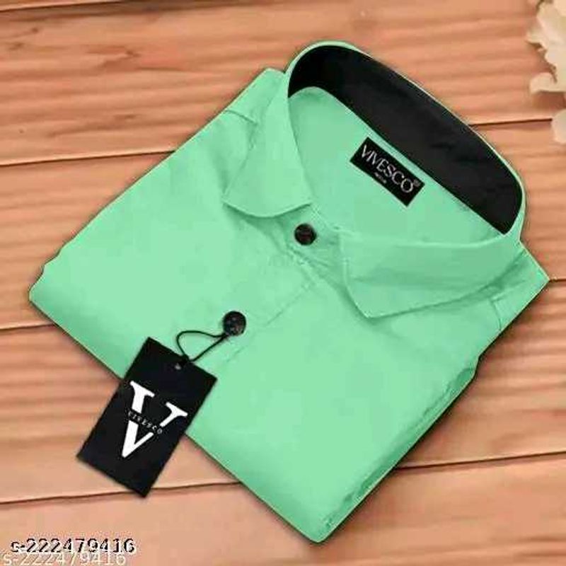 Mint Green Vivesco Casual Shirt - Men&#39;s